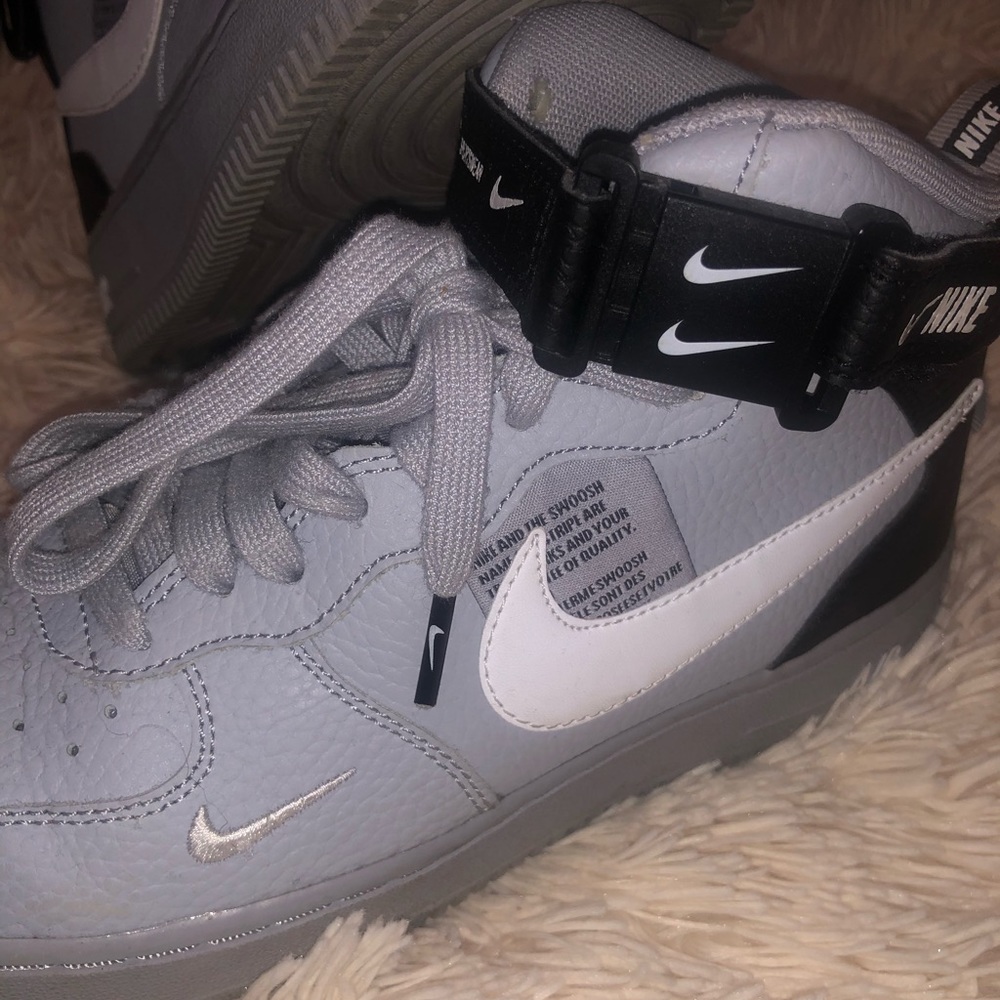 Nike grey Air Force